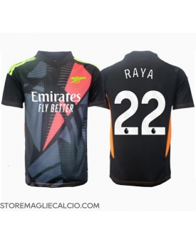 Arsenal David Raya #22 Portiere Maglia Gara Terza Repliche 2024-25
